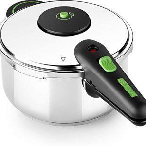 Monix Presto Pressure Cooker, 4 Litre, 18/8 Stainless Steel