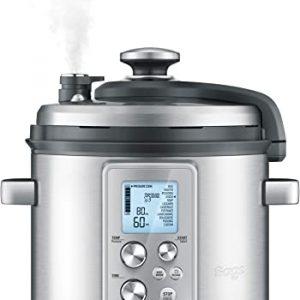 The Sage Fast Slow Pro pressure cooker, Brushed Stainless Steel, BPR700BSSUK