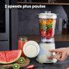 COMFEE’ Blender Smoothie Maker | 1.5 Litre Blender Mixer Food Processor 600W Cream