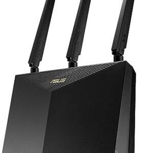 ASUS 4G-AC86U Cat. 12 600Mbps Dual-Band AC2600 LTE Modem Router, Support guest work with captive portal, Lifetime Free Aiprotection Pro internet…