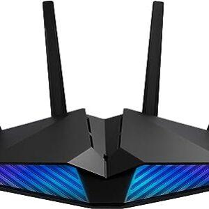 ASUS DSL-AX82U (AX5400) Dual Band WiFi 6 Extendable xDSL Modem Gaming Router, Gaming Port, Mobile Game Mode, Aura RGB, Included AiProtection Pro…