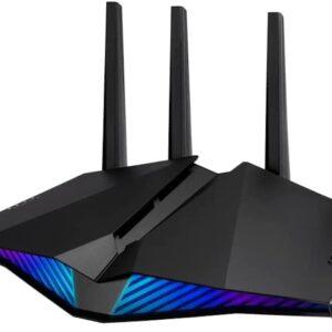 ASUS RT-AX82U V2 (AX5400) Dual Band WiFi 6 Extendable Gaming Router with Mobile Tethering (Replacement of 4G 5G routers) Gaming Port, Mobile Game…