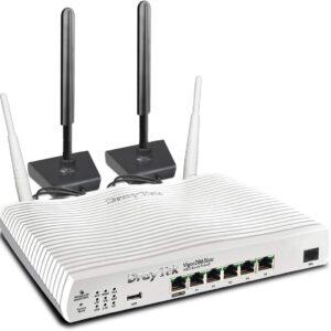 DrayTek Vigor 2865LAC Failover Multi Wan Router. VDSL/ADSL. VPN Dual Band, Mesh, Dual-SIM 4G+ LTE, ideal for Superfast VDSL and Ethernet-based FTTP…