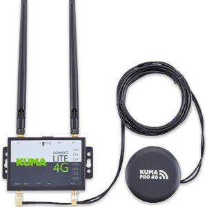 KUMA CONNECT PRO Kit – 4G Mobile Unlocked Router & Outdoor Antenna Wifi Extender Booster with FREE 5GB SIM Card – Turn Wireless LTE Signal to Wi-fi…