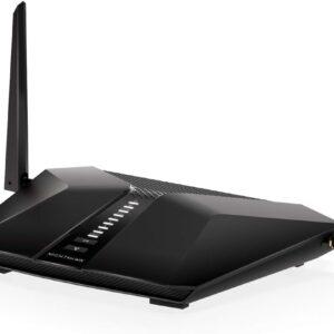NETGEAR Nighthawk 4-Stream AX4 WiFi 6 Router with built-in 4G LTE modem (LAX20) for primary or backup Internet connection — AX1800 4G sim WiFi…