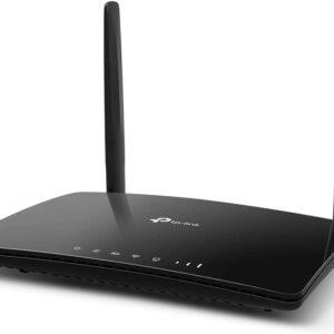 TP-Link Box 4G, Router 4G+ LTE Cat.6 300 Mbps WiFi AC 1200 Mbps, 2 x SMA for External Antenna, 4 RJ45 Gigabit Ports, Removable Antennas, OneMesh,…