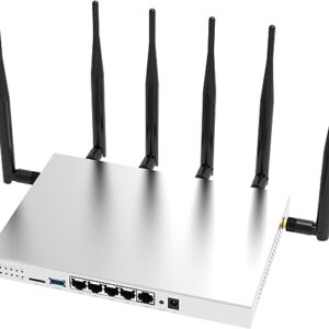 Zbtlink WG3526 4G LTE Router AC1200 Dual Band Gigabit, Cat4 Cellular Router with SIM Card Slot Unlocked, Industrial Grade Metal Case, Detachable…
