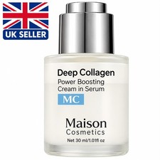 Maison Cosmetics Deep Collagen, Korean Skin Care Collagen Serum with Collagen