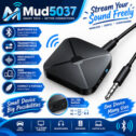2 in1 Bluetooth 5.0 Wireless Audio Transmitter Receiver RCA To 3.5mm Aux Adapter