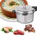 5 L Stainless alloy Stovetop Pressure Cooker Casserole Stockpot Induction Base