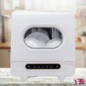 5 Programs Mini Table Top Dishwasher Portable Countertop Dishwasher Machine UK