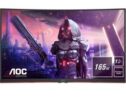 AOC Curved Gaming Monitor 31.5" LED C32G2AE/BK Full HD 165 Hz (No Stand) Black R