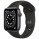 Apple Watch Series 6 44mm WiFi & Cellular Smart Watch – Space Grey/Black Band