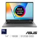 ASUS Vivobook Flip 14 OLED Touchscreen 2-in-1 Laptop Core Ultra 5 16GB 512GB