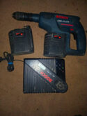 Bosch GBH 24 VFR 24V Cordless Rotary Hammer Drill Kit w/ 2 Batteries Charger