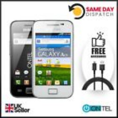 BRAND New Samsung Galaxy Ace GT-5830i-BLACK WHITE-3G-Unlocked Mobile Phone