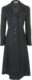 Busy Clothing Womens Black Long Wool Blend Coat