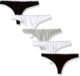 Calvin Klein Thongs 5 Pack Bag Panties Lightweight Underwear