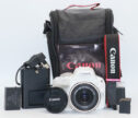 Canon 100D Kissx7 DSLR Camera white & 40mm STM Prime Lens | Kit | 9K SC Warranty