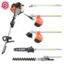 Certified Refurbished 52cc 5-in-1 Multi-Function Garden Tool – Petrol Brush Cu