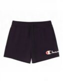 Champion Womens Graphic Sport Shorts Medium Navy Blue Cotton AC07