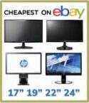 Cheap 17" 19" 22" 24" TFT PC Computer Monitor VGA Flat Screen Major Brands