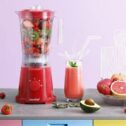 Comfee BL1197CEE-MP01SRD 1.5L Table Jug Blender & Smoothie Maker 600W Red
