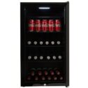 Cookology CBC98BK Undercounter Drinks Fridge | Glass Door Wine & Beverage Cooler