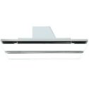 Cookology CEI100WH 100cm White Ceiling Island Cooker Hood & Extractor Fan Remote