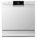Cookology CTTD8WH White Table Top Dishwasher 8 place settings XL Mini Countertop