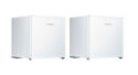 Cookology Table Top Mini Fridge & Freezer Bundle Compact Freestanding - White