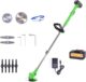 Cordless Electric Strimmer Hedge Trimmer 48V Battery, 180° Adjustable Head, 110-140cm Adjustable Handle, Lawn Grass Mower Edger