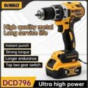 DCD796 Cordless Brushless Drill 2000RPM Impact Driver Power Tool 20V Only tool