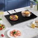 Double Induction Hob 2800W Portable Twin Plate Electric TableTop LED Display