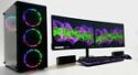Dual 23" Monitor Gaming PC Bundle i7 3770 240SSD 1TB 32GB Ram GTX 1650 1660Super