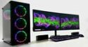 Dual Monitor Gaming RGB PC Set Bundle i5 8GB 1 TB HDD 2GB GT 1030 Win 10 Wifi