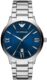 Emporio Armani AR11227 Men’s Three Hand Date, Stainless Steel Watch, 43mm Case Size
