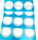Filter patches for mushroom growing jars and monotubs-Gas Exchange 70x50mm