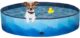 Foldable Pet Dog Paddling Pool Puppy Swimming Shower Bathing Bathtub Garden Patio Bathroom Ideal for Pets Children Kid (Large（160*30cm）)