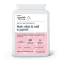 HAIR, SKIN & NAILS COMPLEX - 90 VEGAN COLLAGEN CAPSULES FOOD SUPPLEMENT