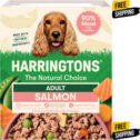 Harringtons Complete Wet Adult Dog Food Salmon & Potato Grain Free 8x400g Trays
