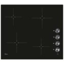 Hoover HHK64C 4 Zone Rotary Electric Ceramic Hob - 220-240V - Black NEW