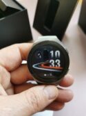 Huawei Watch GT 2e 46mm Graphite Black Stainless Steel with Light green Strap