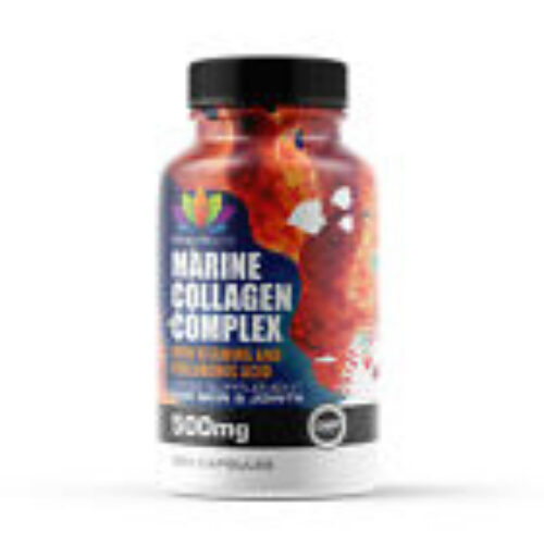 Hydrolysed Marine Collagen Complex Capsules - Hair, Skin, Nails & Joints Tablets