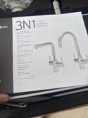 InSinkErator 3N1 L Shape Tap brushed