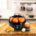 Neo Electric Stainless Steel Egg Cooker Boiler Lid Poacher Steamer & Omelette
