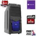 OCHW Ultra Fast AMD Quad Thread HD 8GB 1TB + 960SSD Home Gaming PC Computer Veno