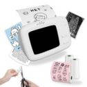 PeriPage A2 Mini Thermal Printer, Inkless Pocket Printer one size, white