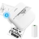 PeriPage Mini Printer, Small Photo Printer for Study Photos Mini, White