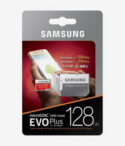 Samsung EVO Plus 128GB microSDXC UHS-I Class Card + SD Adapter